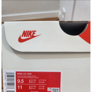 나이키 x 스투시 LD-1000 사이즈 275 미시착 새상품