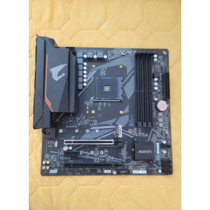 am4 기가바이트 어로스 엘리트 b550m + pci 4.0 nvme + pc4 16g x2 32g램 + 500w