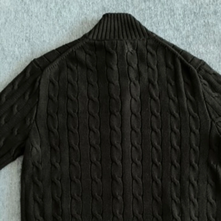 폴로 랄프로렌 꽈배기 니트집업