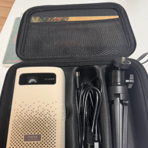 미닉스 미니빔프로젝터+삼각대+스크린