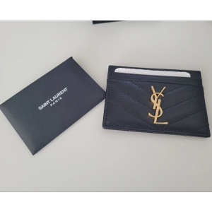 생로랑 마틀라세 모노그램 여자 카드지갑