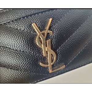 생로랑 마틀라세 모노그램 여자 카드지갑