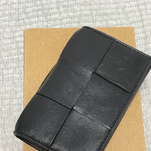 보테가베네타 카세트 카드 명함지갑 블랙