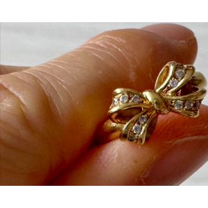 18k 리본반지 8호