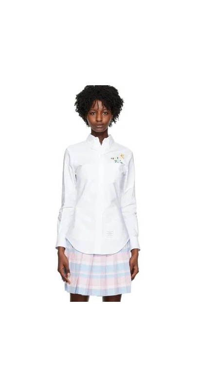 톰브라운 여성 셔츠 wye새상품 40사이즈