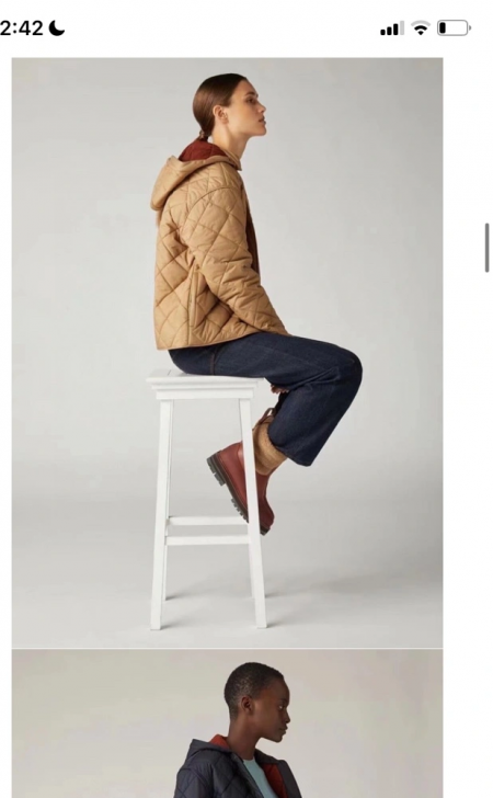 로로피아나 퀼팅 oh점퍼