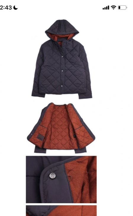 로로피아나 퀼팅 oh점퍼