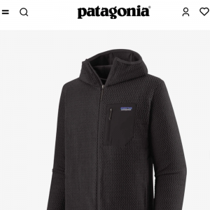 파타고니아 R1 에어 bmn풀집 후디 새상품