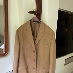 폴로 efk랄프로렌 카멜 코트 48R