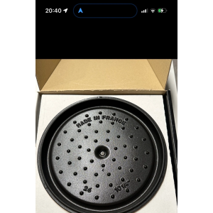 (새상품) 스타우브 원형 꼬꼬떼 26센치 시나몬