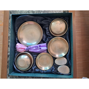 여주 유기 그릇 세트