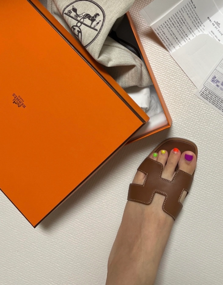 에르메스 오란 xe샌들 (센텀신세계구매)새상품