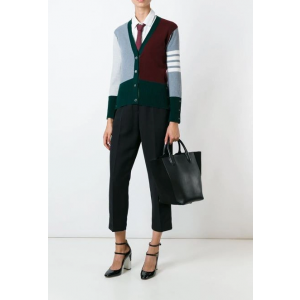 톰브라운 rz컬러블록 카디건