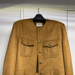 [M]노이스 퓨어 카라 자켓 베이지 osm팝니다