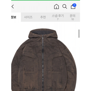 노메뉴얼 qiw아우터 사이즈 M