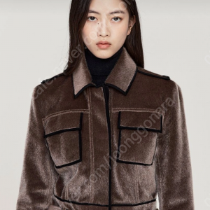 아상 퍼지 wue무스탕 자켓