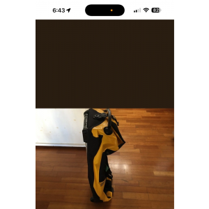 ORTLIEB 더플 cfgRG 85 방수 가방(미사용품) 노랑색