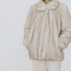 시눈 퍼자켓 oo아이보리