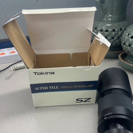 Tokina 슈퍼 텔레 500mm F8 렌즈 소니 마운트 슈퍼 반사렌즈