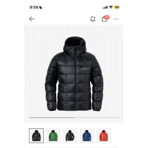 몽벨 슈페리어 다운 파카 m dve 팝니다