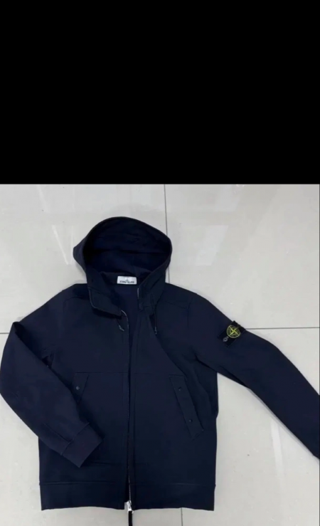 스톤아일랜드 zsd소프트쉘 후드집업 M사이즈 네이비