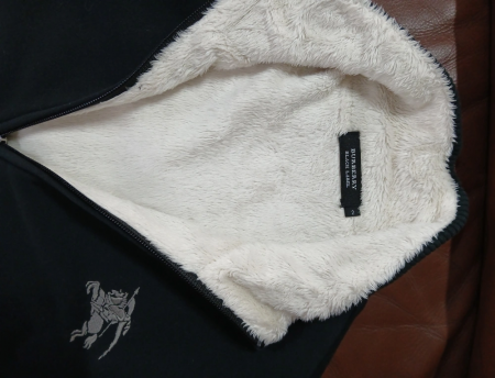 버버리 orm털 기모 집업