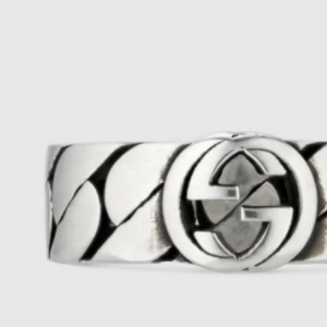 구찌 py반지 15호 (눌림있음 스크래치있음) 실버(은)제품