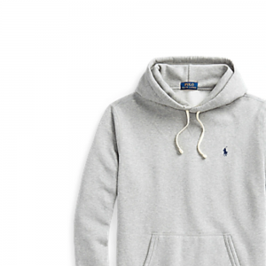 [정품] 폴로 랄프로렌 아이콘 로고 스웻 후드 그레이 fvgL