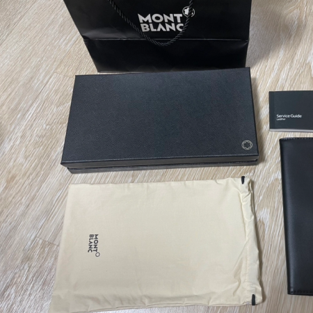 몽블랑 장지갑 tv새제품 풀박스