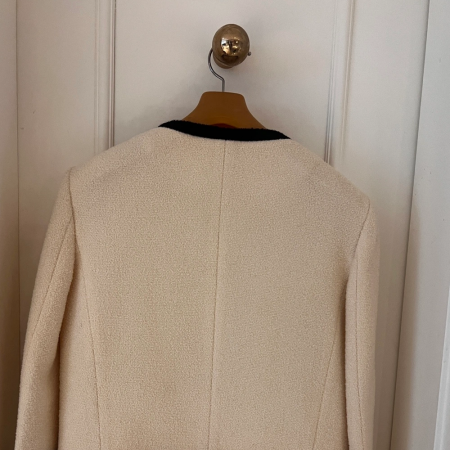 샵엠 도나 yvi자켓 아이보리 36사이즈