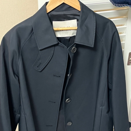 파사드패턴 코튼 jkz하프코트 블랙 S