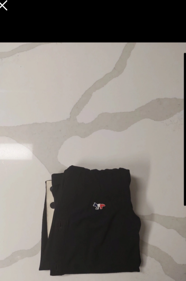 메종키츠네 rey트리컬러 가디건 M사이즈