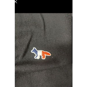 메종키츠네 rey트리컬러 가디건 M사이즈