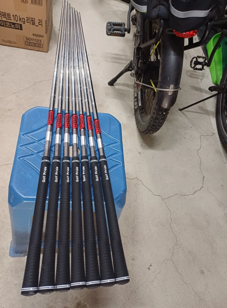 골프채 KBS TOUR 120 S 샤프트 7개 세트