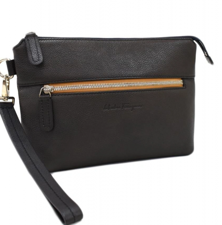 페라가모 남자 가죽 손가방 새제품