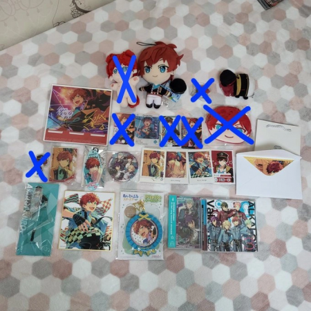 히이로, 테토라 위주 앙스타 굿즈 급처A