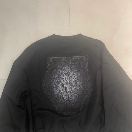 송지오 블랙 nak맨투맨 티셔츠 50