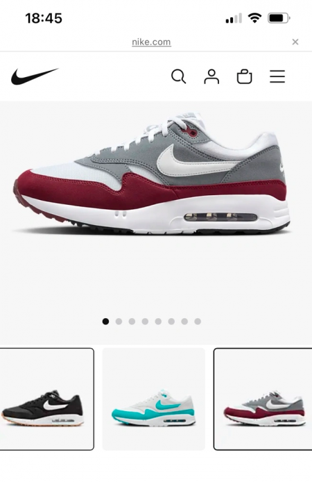 나이키 골프화 여성 240 새상품