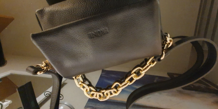 PRUNE 미니 가죽 u크로스백 정품 미사용