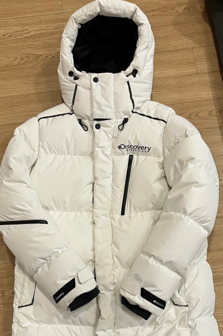 디스커버리 tv익스페디션 롱패딩 90