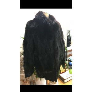 블랙 폭스 uiq여우털 밍크