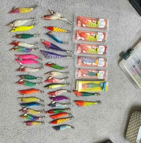 한치에기,봉돌,로드키퍼