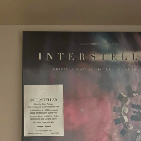 인터스텔라 리미티드 에디션 15000매 한정반 퍼플 컬러 2LP