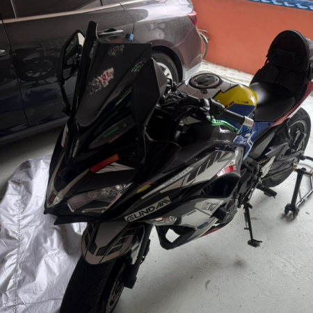 가와사키 17년 닌자 650 오토바이