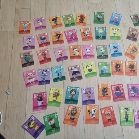 동물의 숲 아미보 카드 일괄 판매