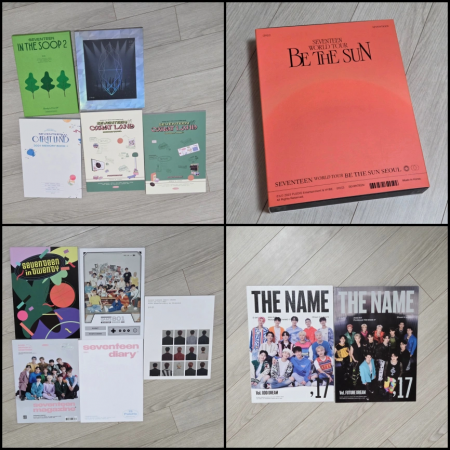 세븐틴 앨범, 캐럿반, 시그, 포토북, 잡지 일괄