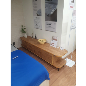 원목 서랍형 거실장. 새제품