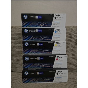 W2110A, HP정품토너 미개봉 4색, 5 개 판매