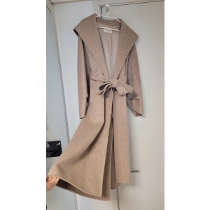 타임 캐시미어 후드 코트 캐시미어40 더캐시미어